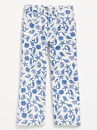High-Waisted Baggy Wide-Leg Jeans for Girls