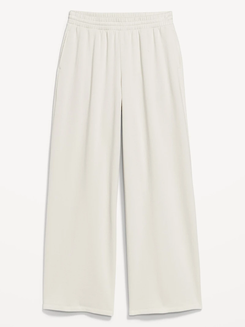 Mid-Rise SoComfy Super Wide-Leg Sweatpants