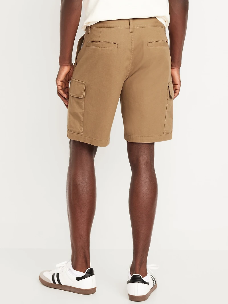 Lived-In Cargo Shorts -- 9-inch inseam