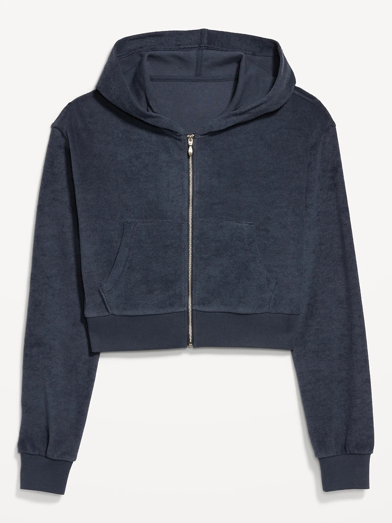 Terry Zip Hoodie