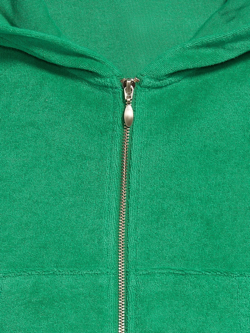 Terry Zip Hoodie