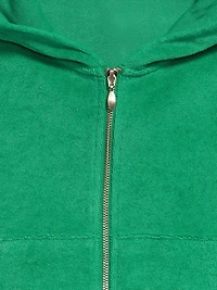 Terry Zip Hoodie
