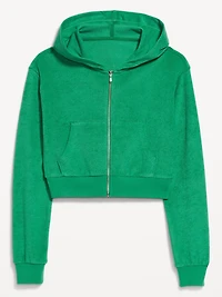 Terry Zip Hoodie