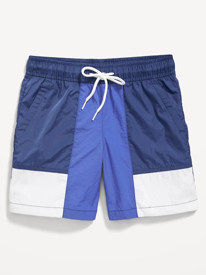 Water-Resistant Windbreaker Shorts for Boys