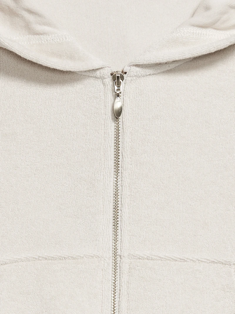 Terry Zip Hoodie