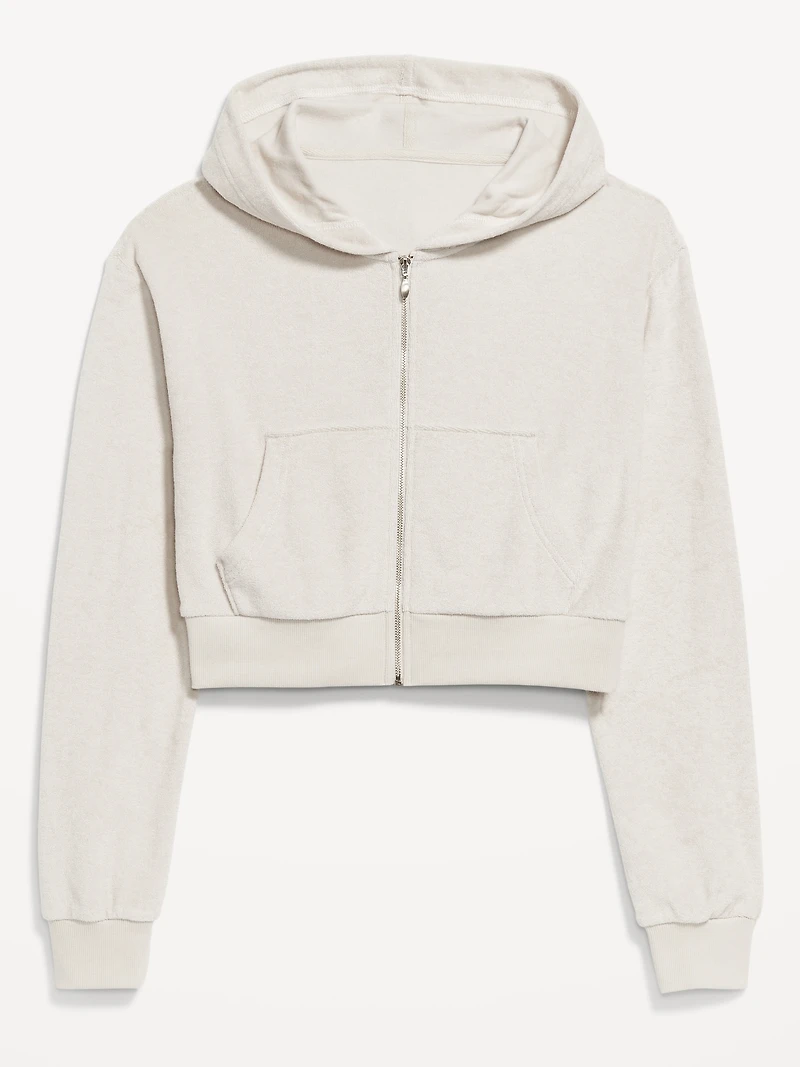 Terry Zip Hoodie
