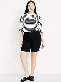High-Waisted Wow Jean Shorts -- 9-inch inseam