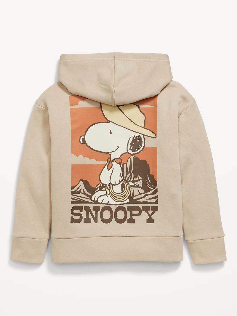 Peanuts™ Snoopy Gender-Neutral Graphic Pullover Hoodie for Kids