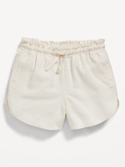 Dolphin-Hem Shorts for Toddler Girls
