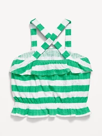 Striped Bubble Tank Top for Girls