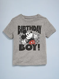 Disney© Birthday Mickey Mouse Graphic T-Shirt for Toddler Boys