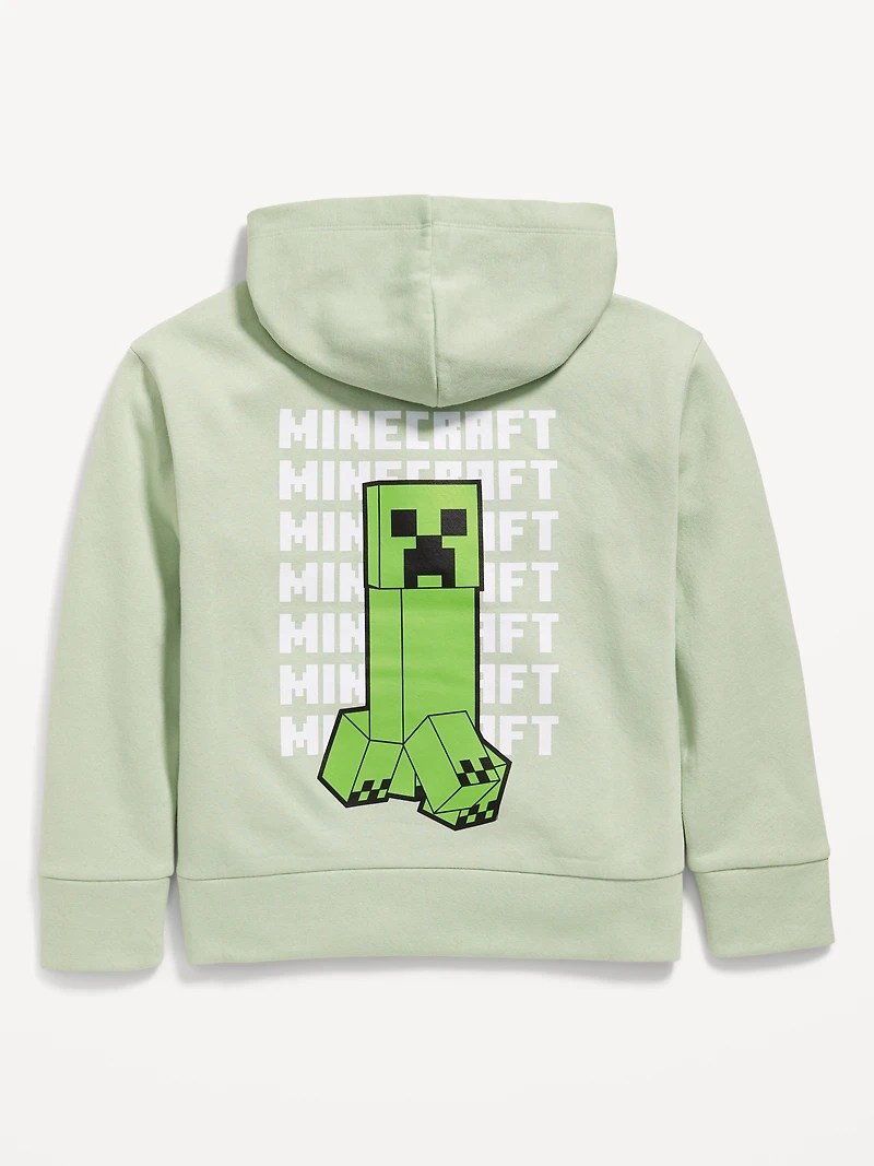 Minecraft™ Gender-Neutral Graphic Pullover Hoodie for Kids