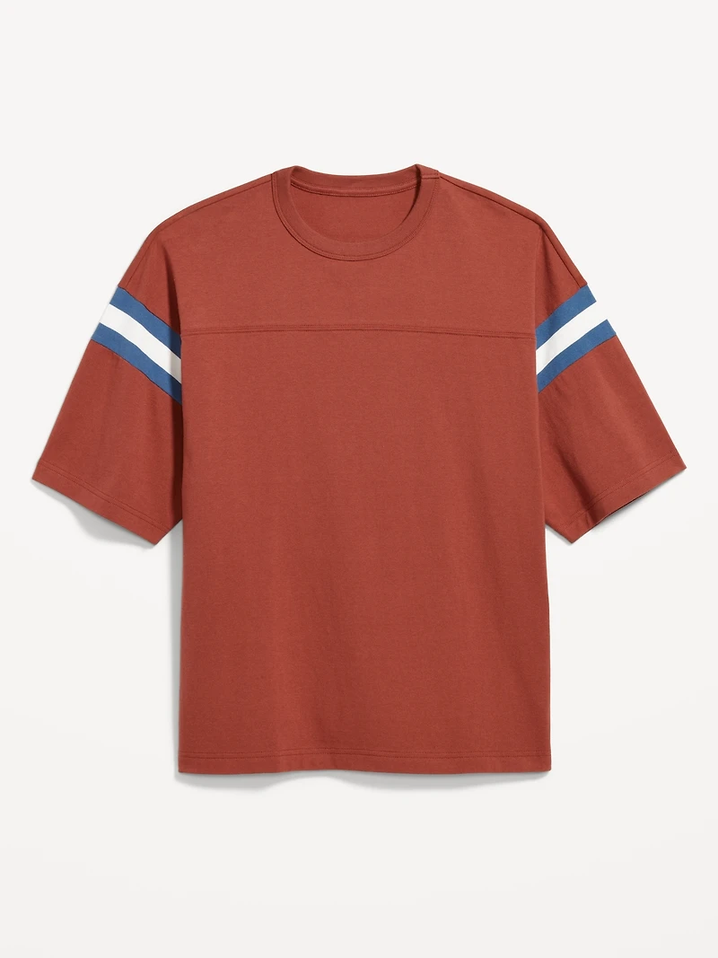 Heavyweight Football-Style T-Shirt