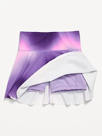 High-Waisted PowerSoft Skort for Girls