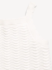 Sleeveless Sweater-Knit Dress for Girls