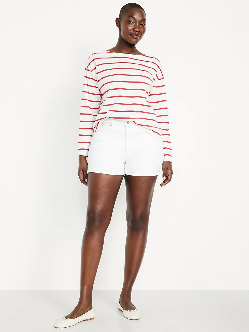 High-Waisted OG Jean Shorts - 3-inch inseam