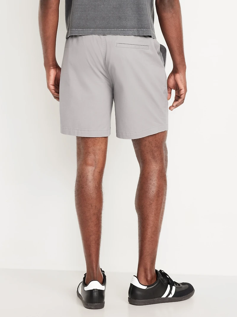 Twill Jogger Shorts -- 5-inch inseam