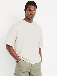 Garment-Dyed Cropped T-Shirt