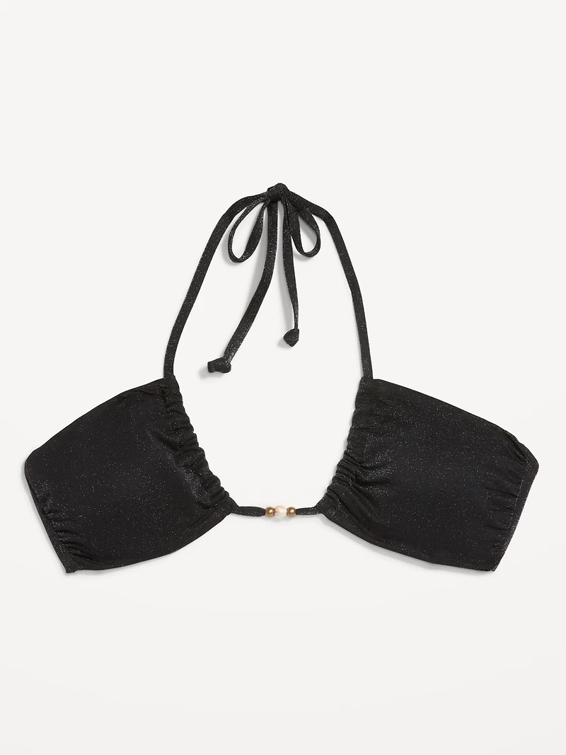Ruched Bikini Swim Top