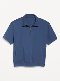 Dynamic Fleece Quarter-Zip Polo
