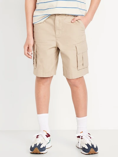 Knee Length Cargo Ripstop Shorts for Boys