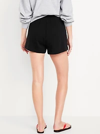 Extra High-Waisted SoComfy Sweat Shorts -- 3-inch inseam