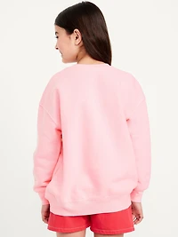 Strawberry Shortcake™ Oversized Graphic Sweatshirt for Girls