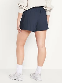 High-Waisted SleekTech Shorts -- 4-inch inseam
