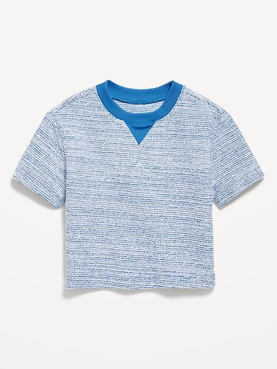 Oversized Boxy T-Shirt for Toddler Boys