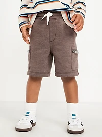 Zip Cargo Fleece Shorts for Toddler Boys