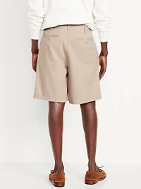Baggy Bermuda Shorts -- 9-inch inseam
