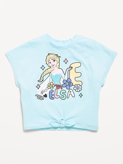 Disney© Graphic Tie-Knot T-Shirt for Toddler Girls