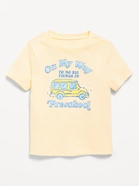 Short-Sleeve Unisex Graphic T-Shirt for Toddler
