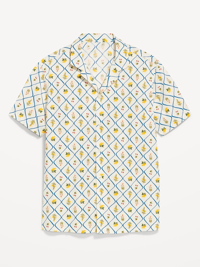 Short-Sleeve Camp Shirt