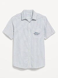 Classic Fit Everyday Striped Oxford Shirt