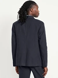 Linen-Blend Blazer