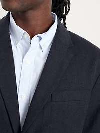 Linen-Blend Blazer