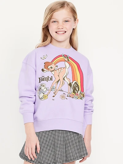 Oversized Graphic Sweatshirt for Girls