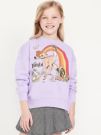 Oversized Graphic Sweatshirt for Girls
