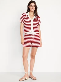 Crochet Shorts -- 3.5-inch inseam