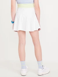 High-Waisted PowerSoft Skort for Girls