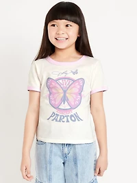 Dolly Parton™ Ringer Graphic T-Shirt for Girls