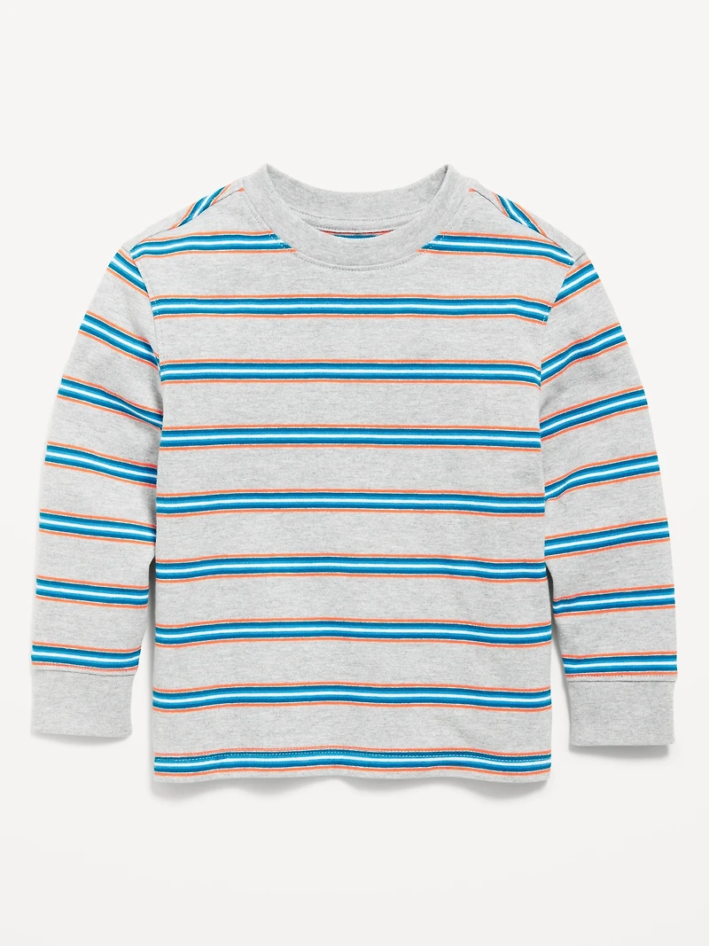 Oversized Heavyweight Long-Sleeve T-Shirt for Toddler Boys
