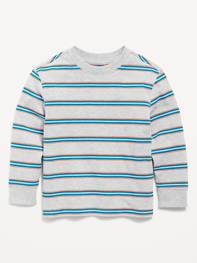 Oversized Heavyweight Long-Sleeve T-Shirt for Toddler Boys