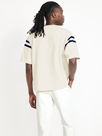 Heavyweight Football-Style T-Shirt