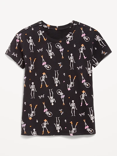 Printed Softest Short-Sleeve T-Shirt for Girls