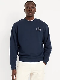 Loose Rotation Crew-Neck Sweatshirt