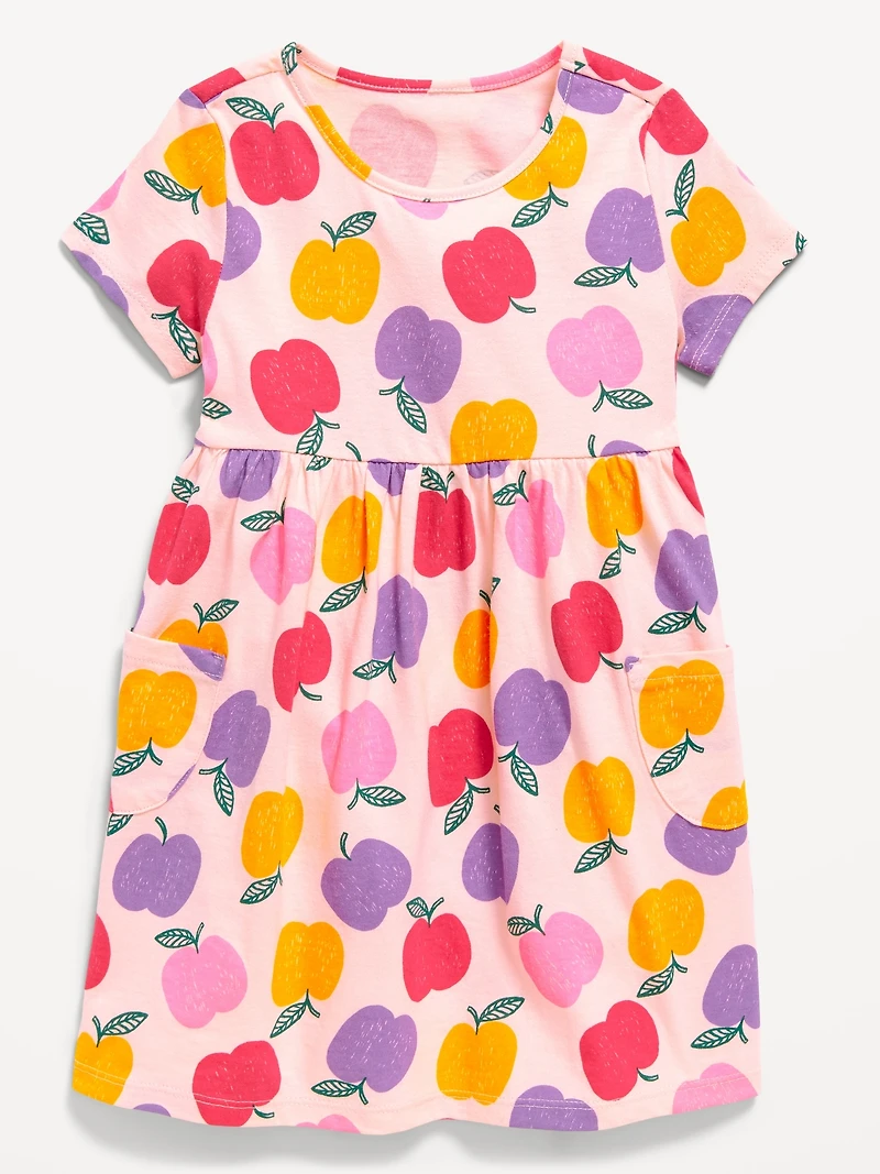 Short-Sleeve Dress for Toddler Girls