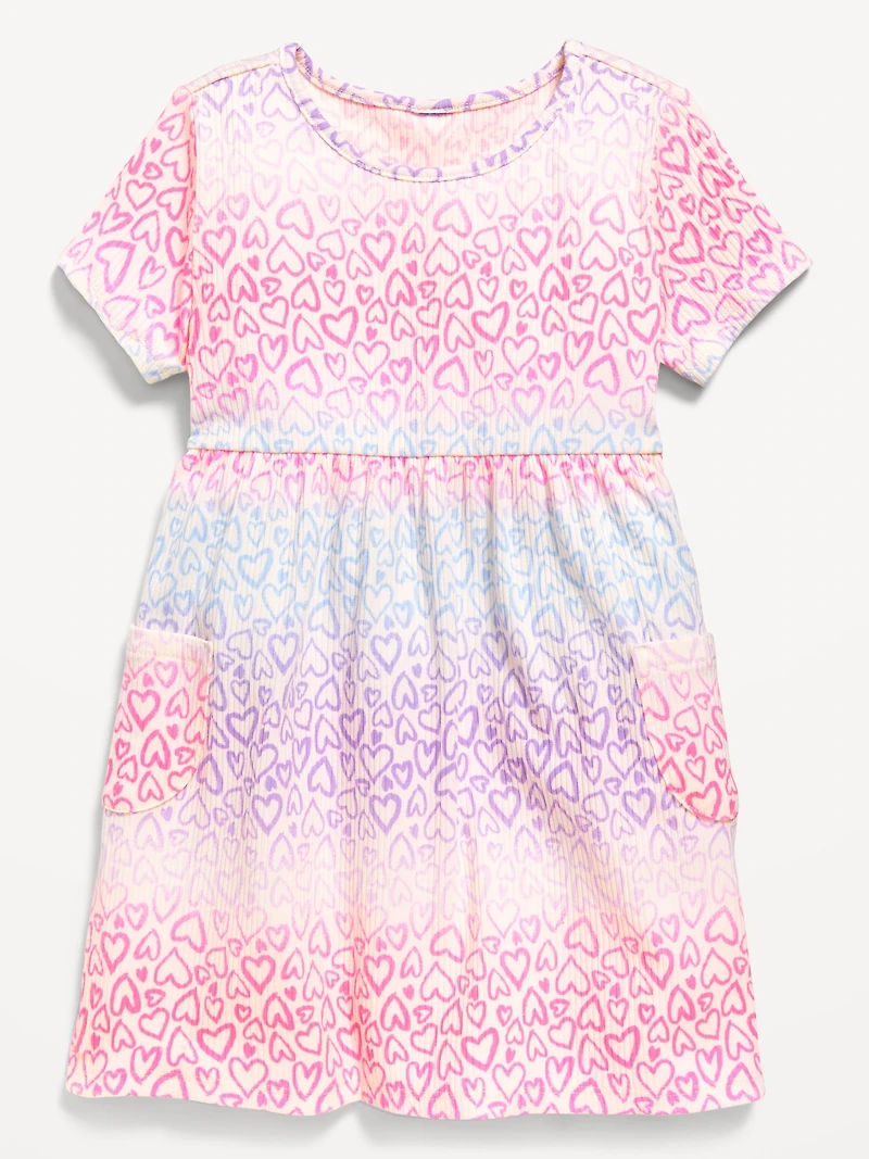 Short-Sleeve Dress for Toddler Girls