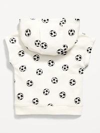 Printed Dolman-Sleeve French Terry Pullover Hoodie for Baby